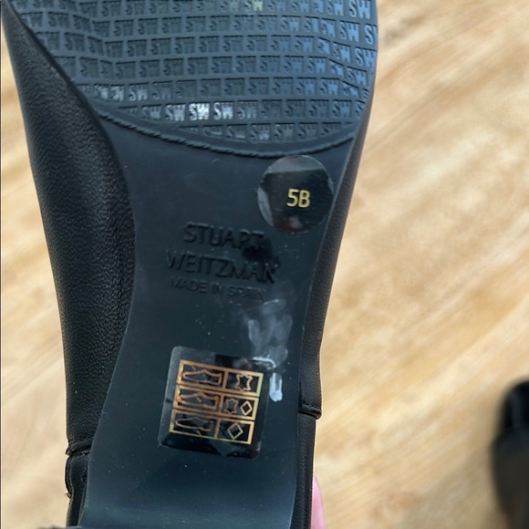 NWOT Stuart Weitzman Kiandra Leather Booties 5 - Picture 6 of 7